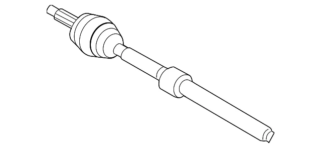 Shaft & Joint Assembly - Kia (49591-2K050)