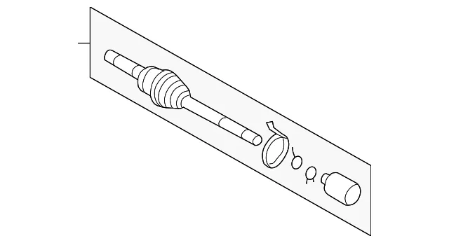 Outer Cv Joint - Kia (49591-4D000)