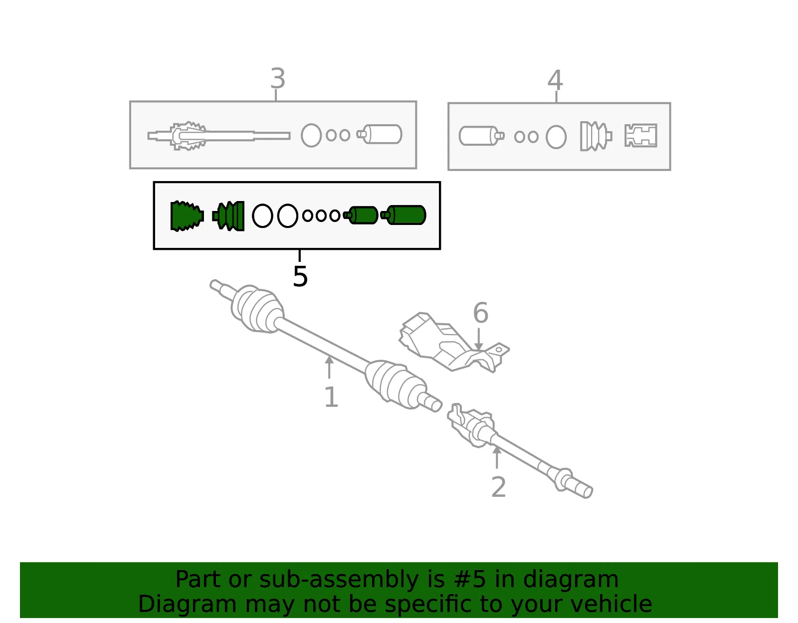 Boot Kit - Kia (49593-1D200) - view 2