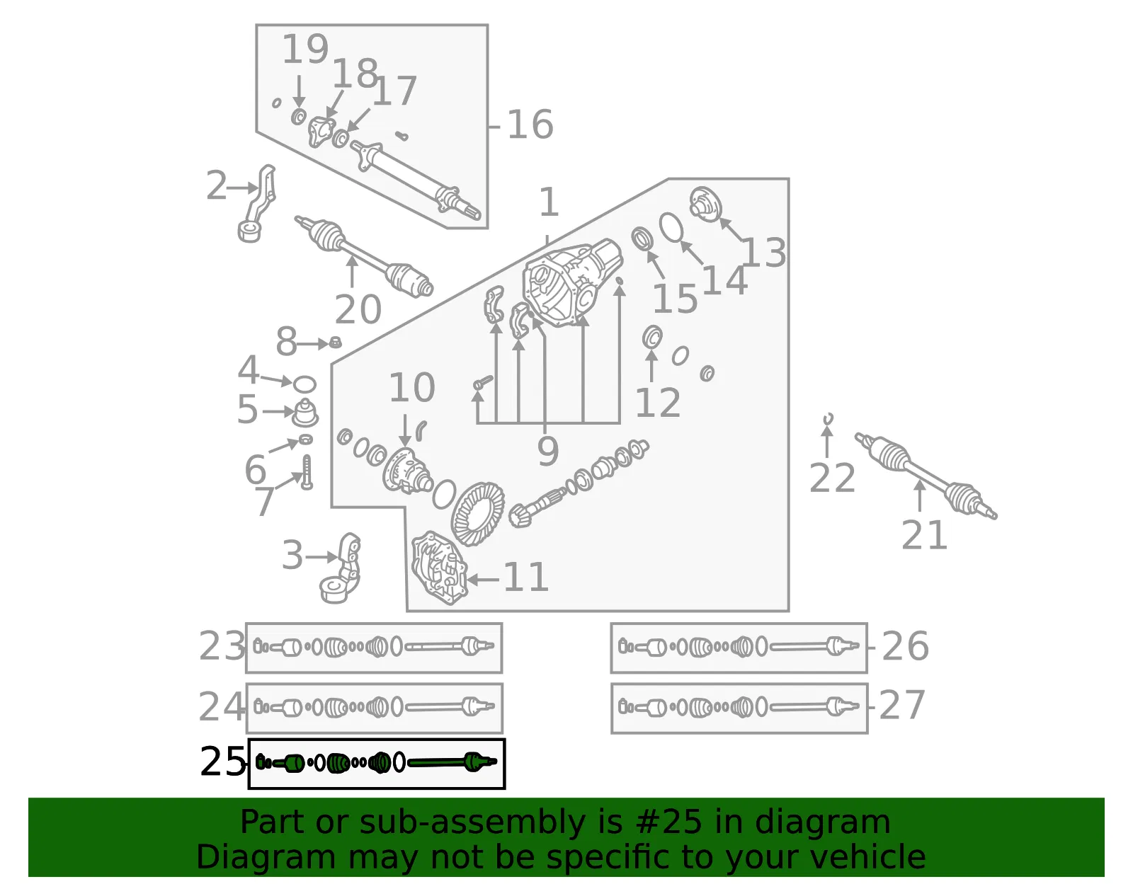 Boot Kit - Kia (49593-3E000) - view 2