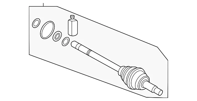 Outer Joint Assembly - Kia (495L1-AO000)