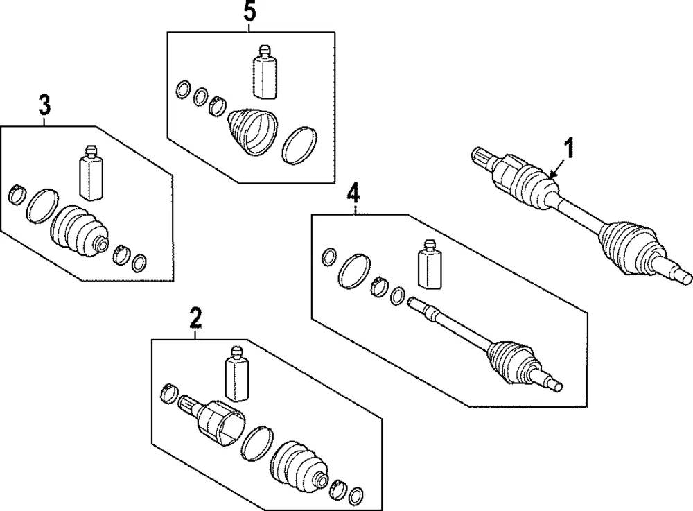 Outer Joint - Kia (495R1-GI500)