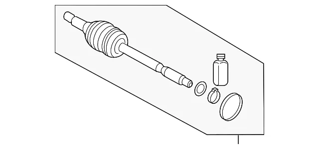 Outer Joint - Kia (495R1-CH100)