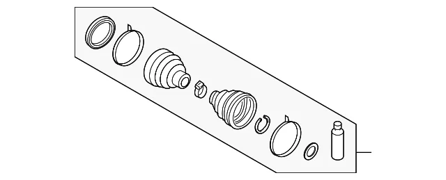 Boot Kit - Kia (49693-2J000)