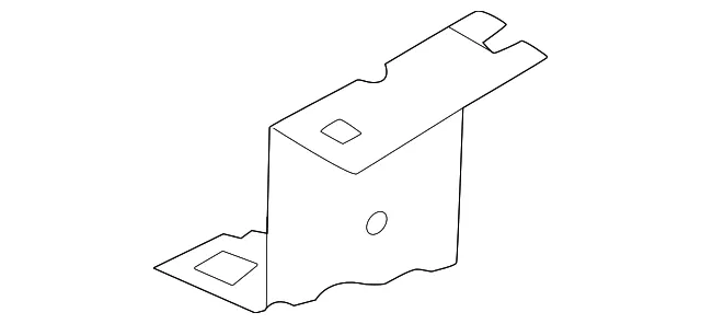 Under Cover Bracket - Nissan (50990-9BU0D)