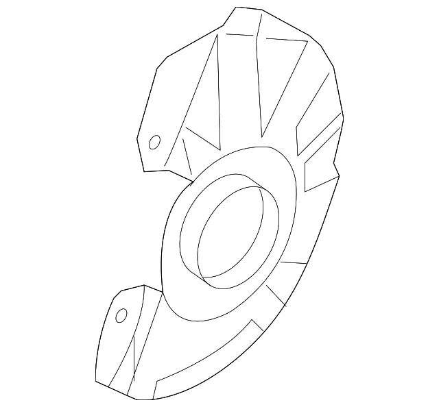 Dust Shield - Passenger Side (RH) - Kia (51756-1E000)