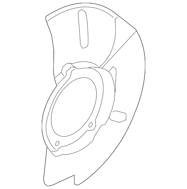 Dust Shield - Passenger Side (RH) - Kia (51756-2S500)