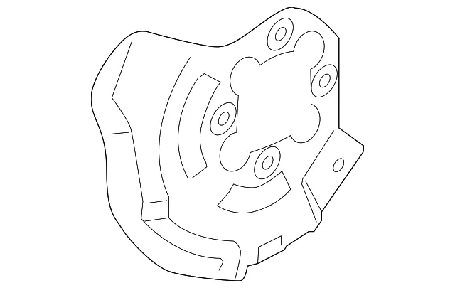 Dust Shield - Passenger Side (RH) - Kia (51756-3M000)