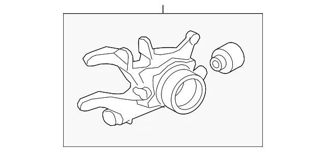 Carrier Assembly Rear Ax - Kia (52720-2S100)