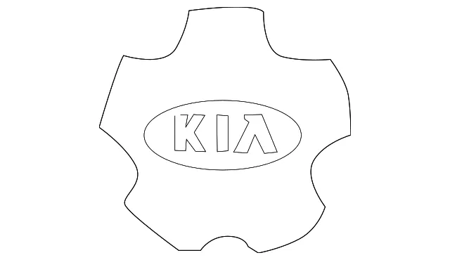 Center Cap - Kia (52960-2K850)