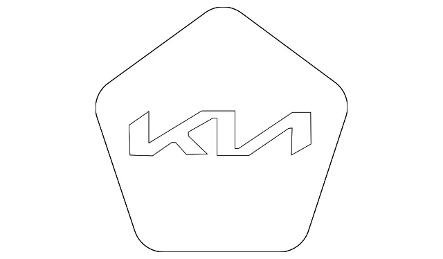 Center Cap - Kia (52960-CV300)