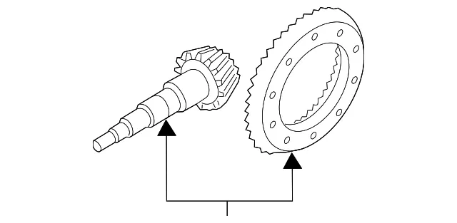 Ring & Pinion - Kia (53030-4J025)