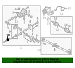 Bearing - Kia (53042-3B300) - view 4