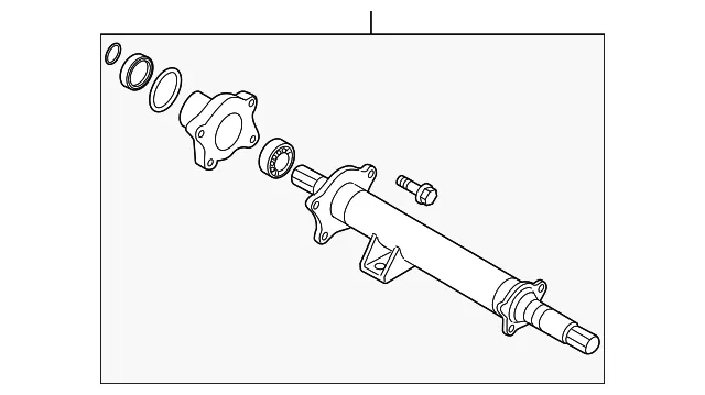 Shaft Output - Kia (53270-2J600)