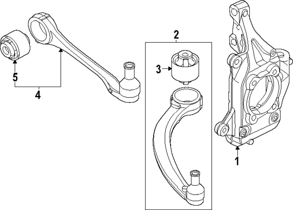 Lateral Arm - Kia (54501-DO000)