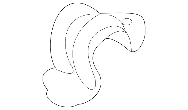 Bracket - Driver's Side (LH) - Kia (54814-B2050)