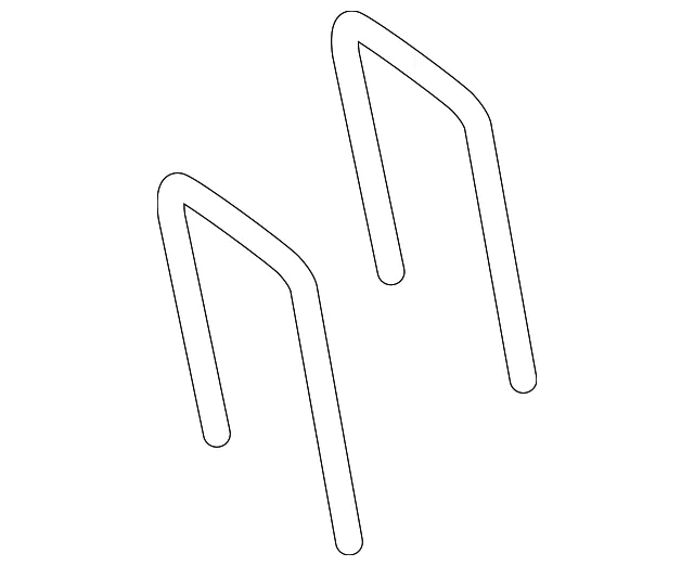 U-Bolt - Nissan (55247-1PA0B) - view 2