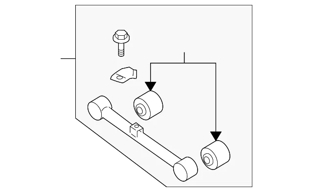 Lateral Arm - Kia (55260-3F650)