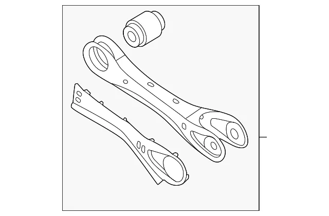 Lateral Arm - Kia (55251-N9050)