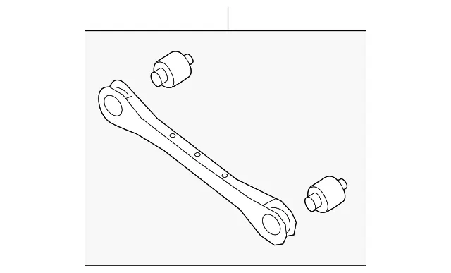 Lateral Arm - Passenger Side (RH) - Kia (55260-F2BA0)