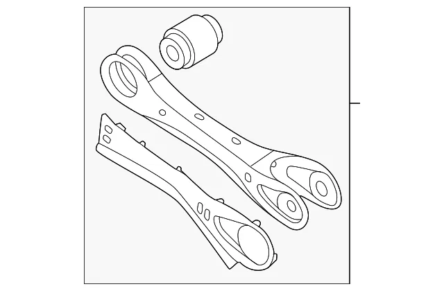 Lateral Arm - Kia (55251-CW000)