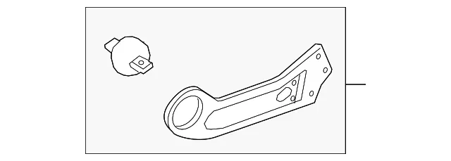 Trailing Arm - Driver's Side (LH) - Kia (55270-D3300)