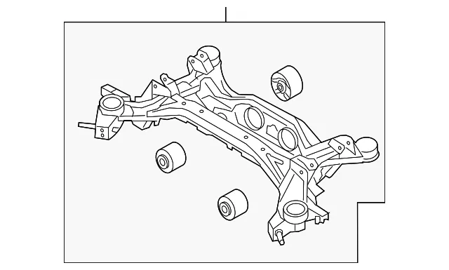 Cross-Member - Kia (55400-2P050)