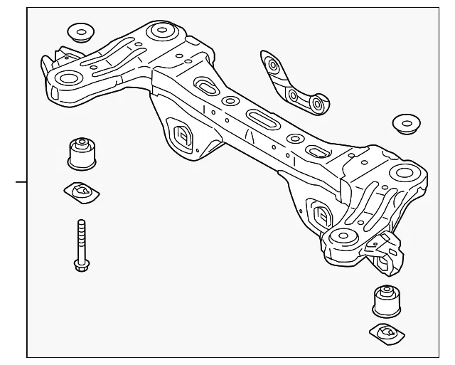 Cross-Member - Kia (55405-A9300-DS)