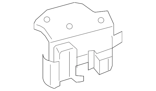 Support Bracket - Passenger Side (RH) - Nissan (55429-3SH0A)
