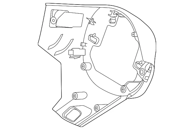 Rear Cover - Kia (56120-K0600SL6)