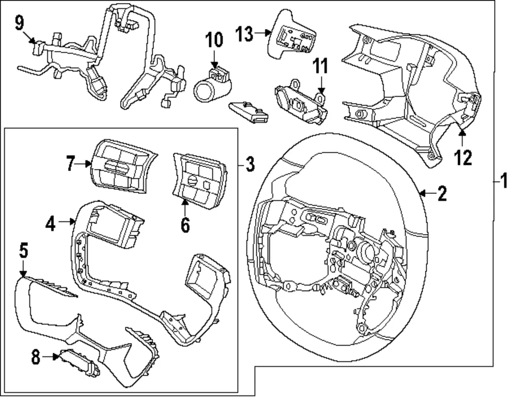 Rear Cover - Kia (56120-DO000NJR)