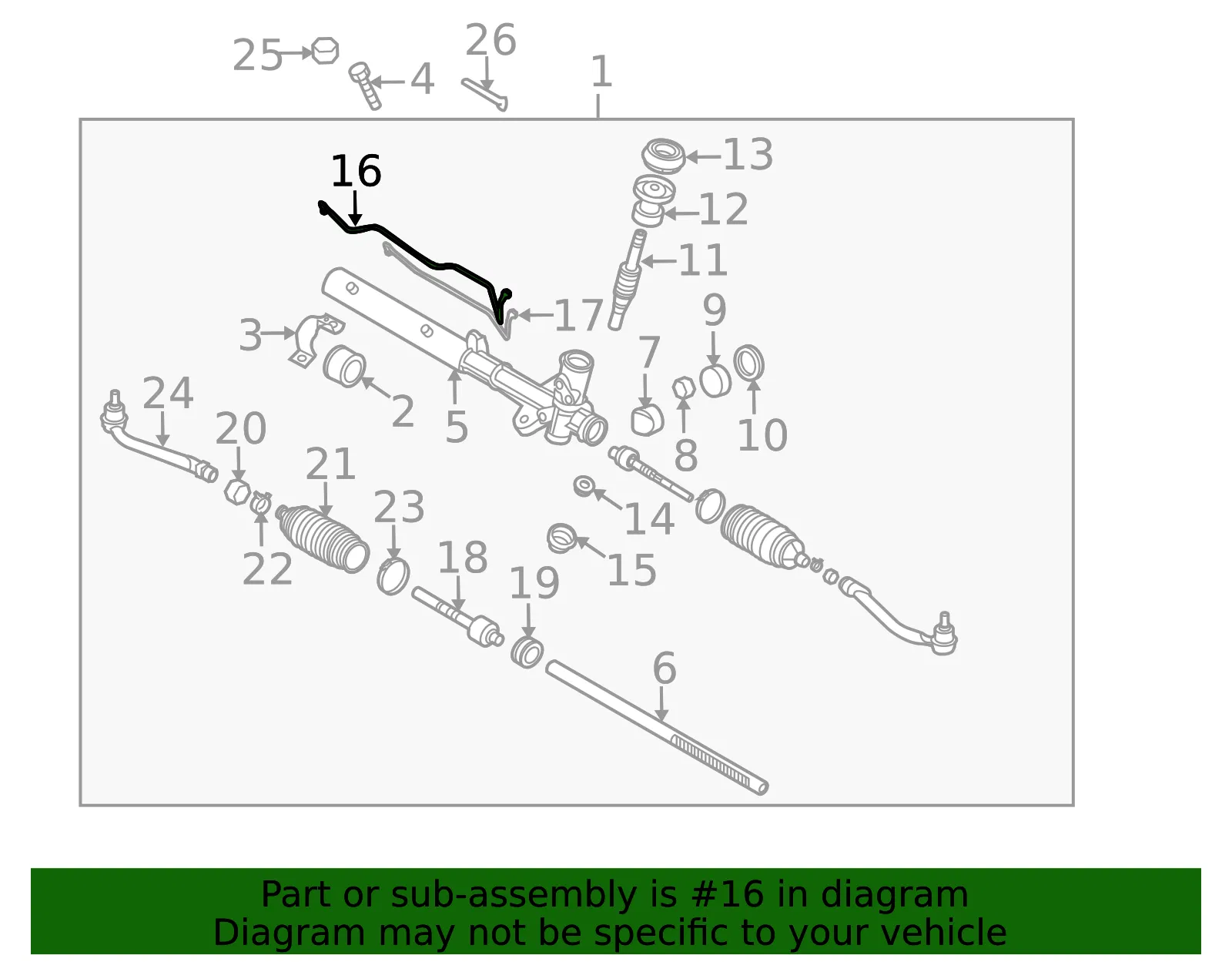 Tube Assembly - Passenger Side (RH) - Kia (57718-1M500) - view 2