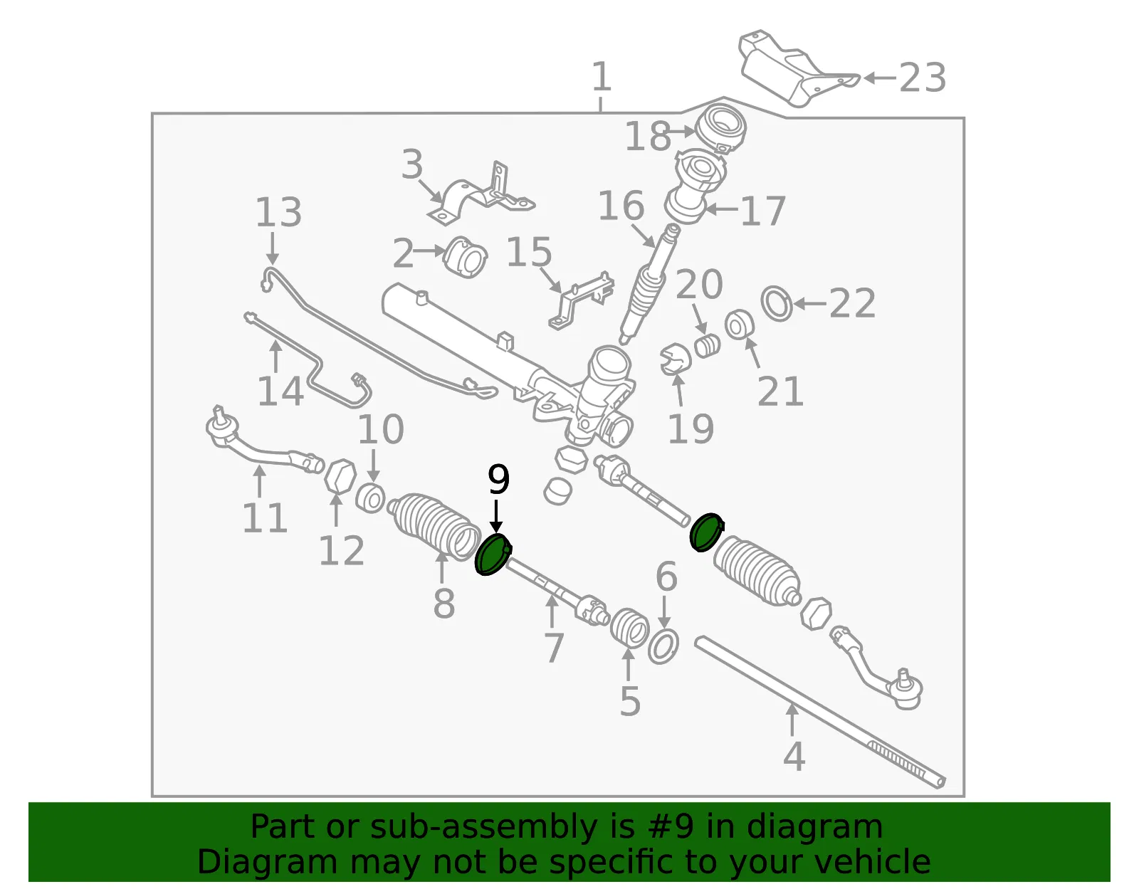 Boot Clamp - Kia (57727-28500) - view 2