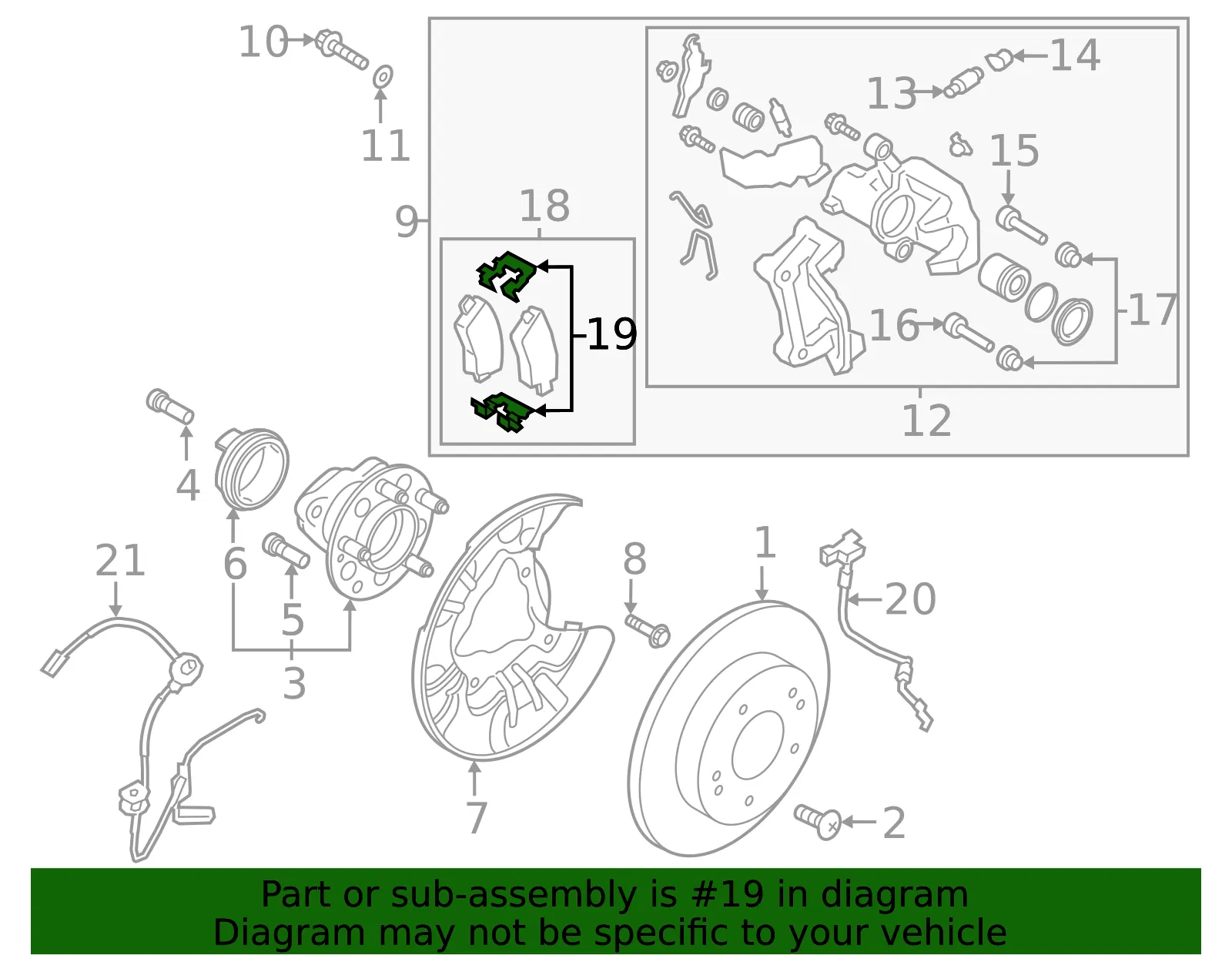 Hardware Kit - Kia (58244-G3500) - view 2