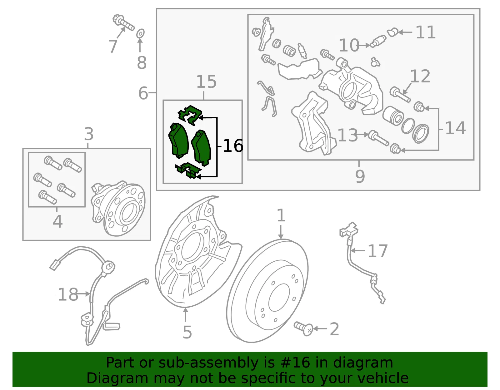 Hardware Kit - Kia (58244-J3400) - view 2
