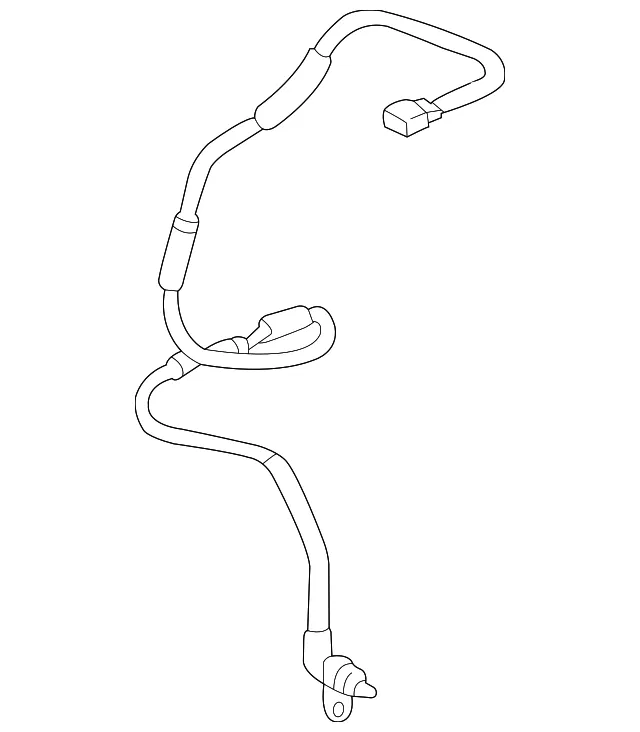 Flex Hose - Passenger Side (RH) - Kia (58732-3D000)