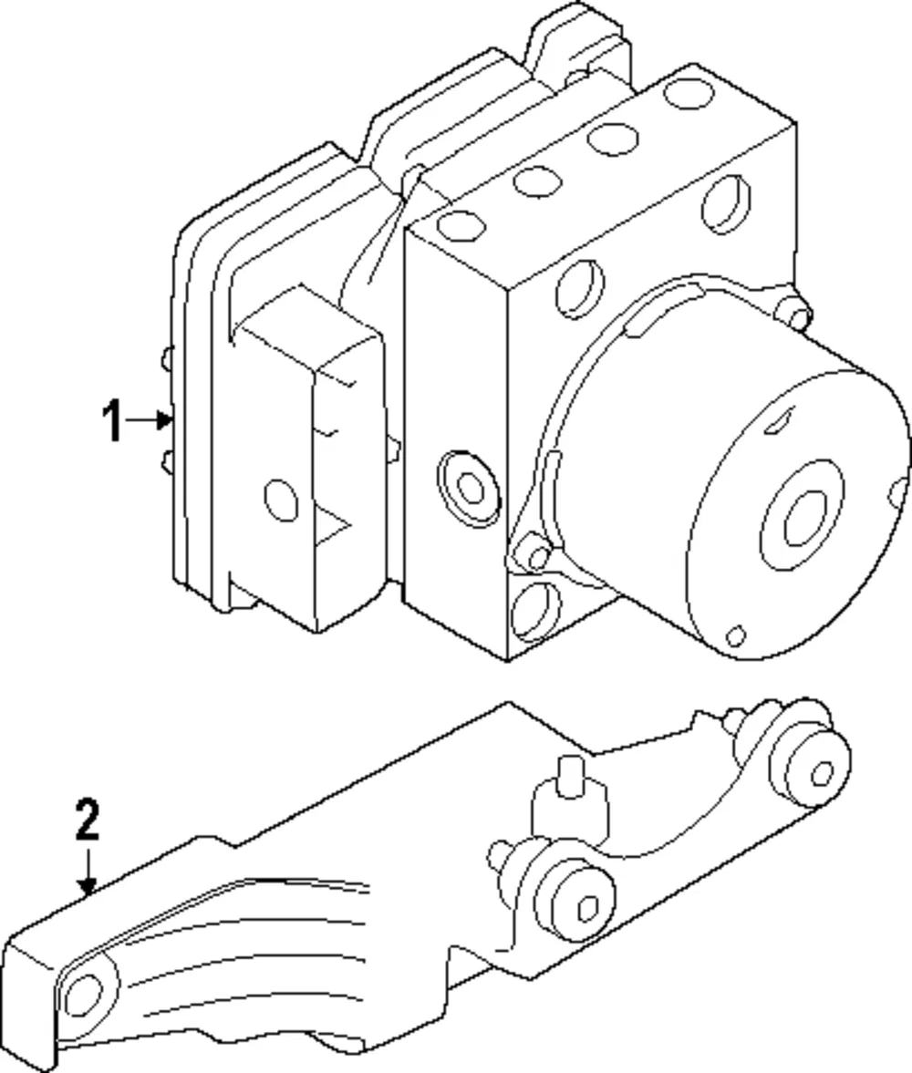 Mount Bracket - Kia (58920-GG100)