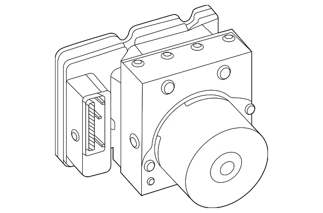 ABS Control Unit - Kia (58910-K0350)