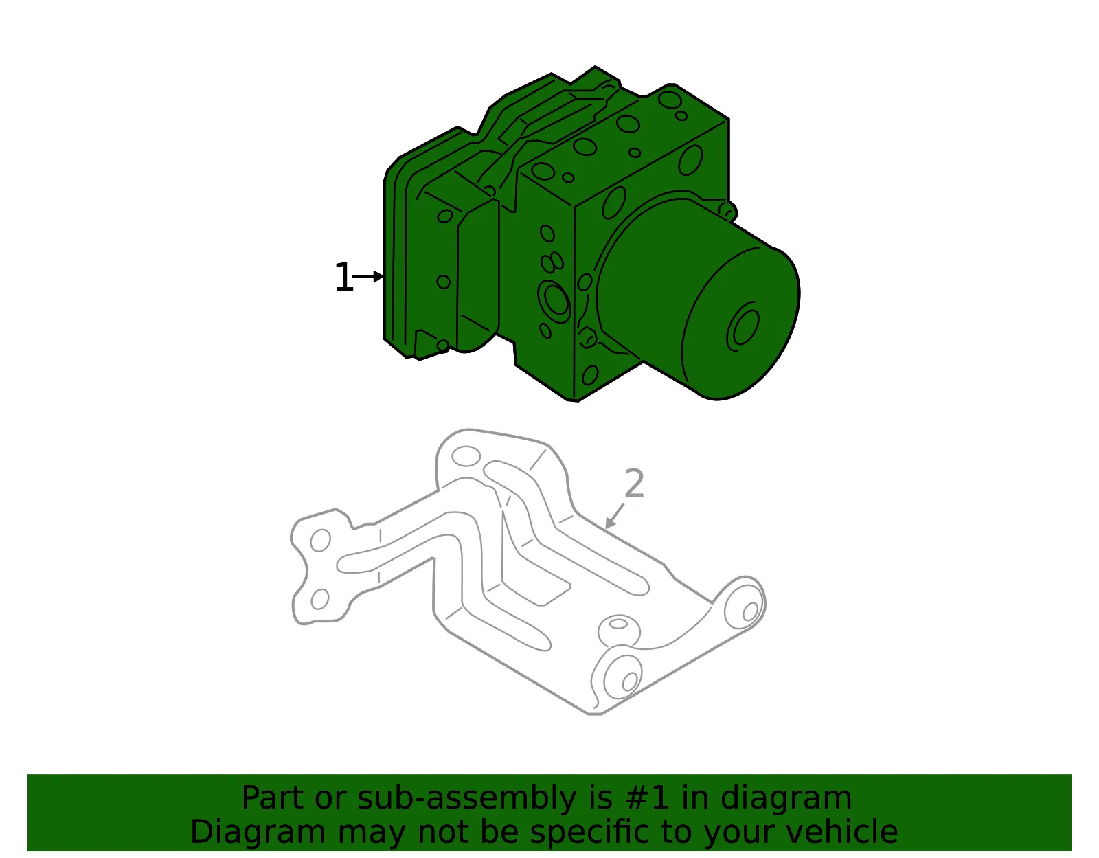 ABS Control Unit - Kia (58920-D9200) - view 2