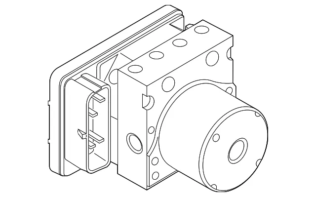 ABS Control Unit - Kia (58920-J5BE0)