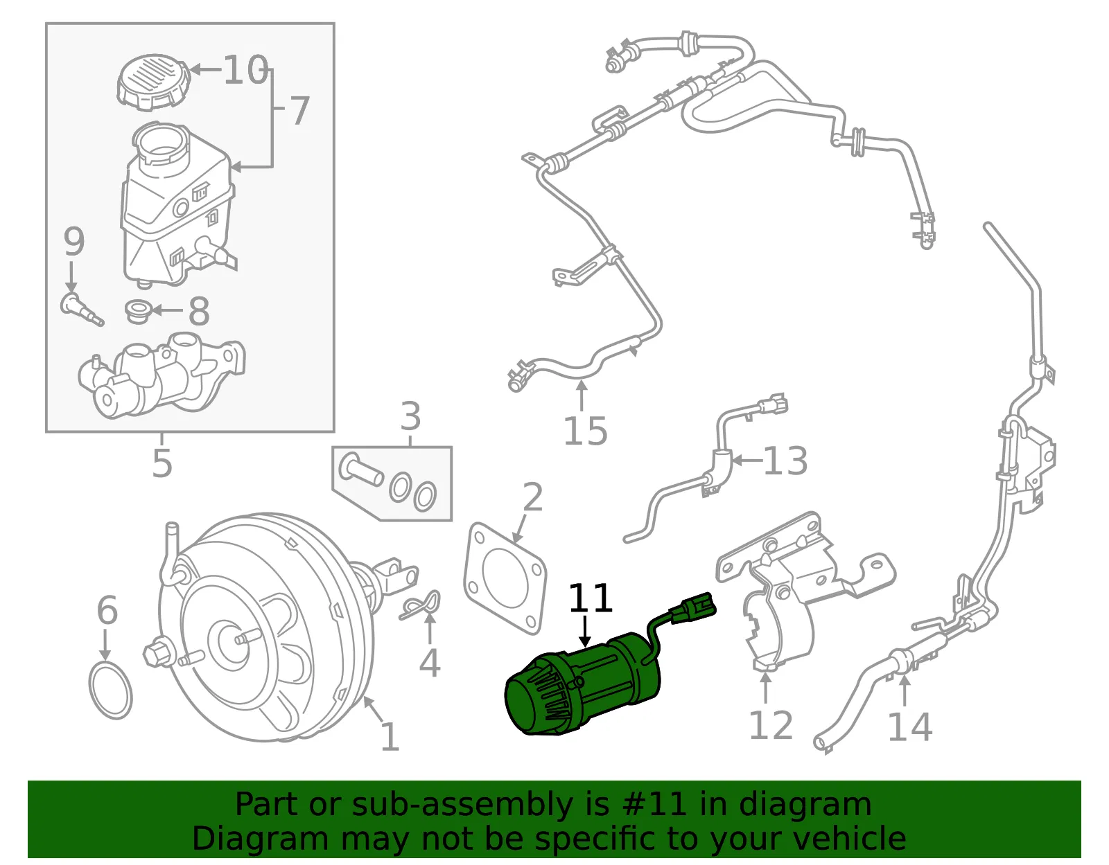 Vacuum Pump - Kia (59220-J6000) - view 2