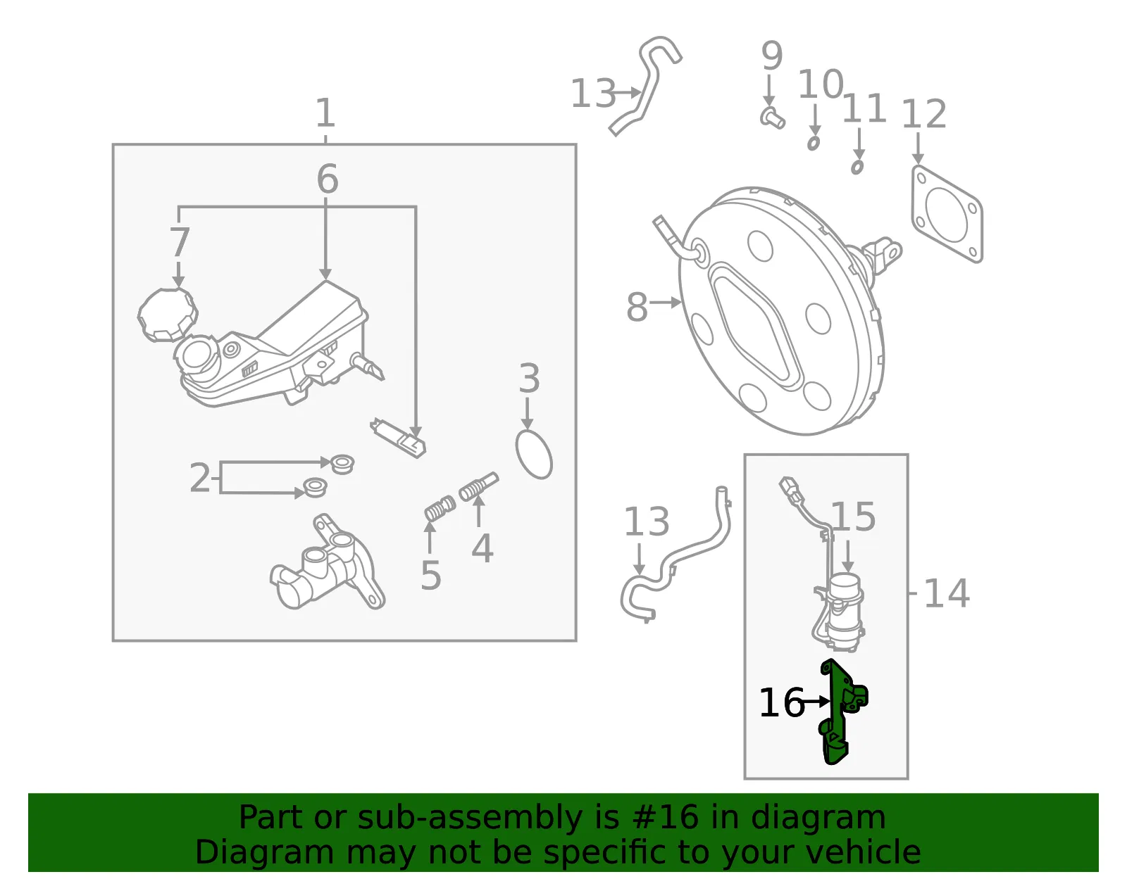Pump Bracket - Kia (59260-Q5000) - view 2