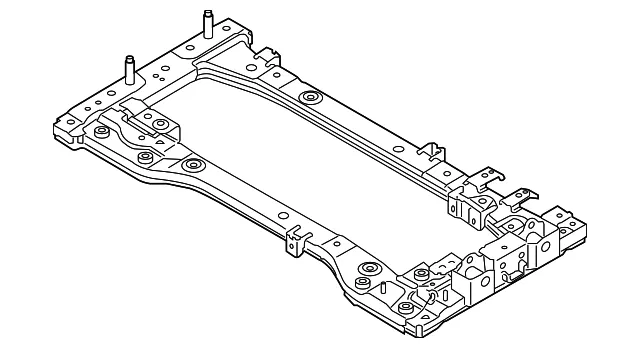 Frame Assembly - Kia (62300-E4100)