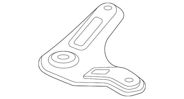 Rear Insulator Stay - Kia (62471-P2000)