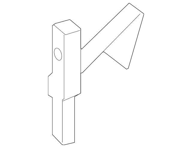 Side Support - Passenger Side (RH) - Nissan (62520-1AA0A)