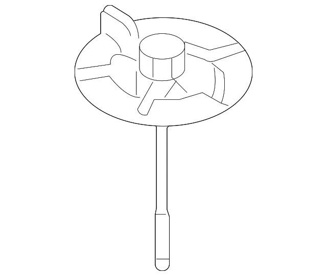 Spare Retainer - Kia (62850-2E000)