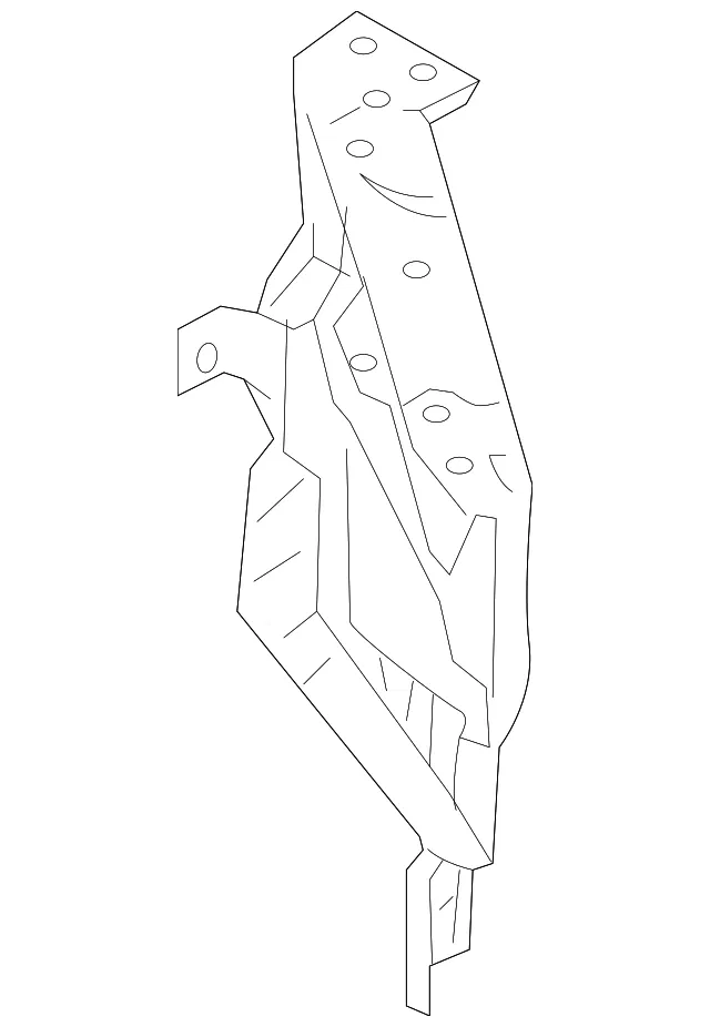 Side Support - Driver's Side (LH) - Kia (64140-3F100)