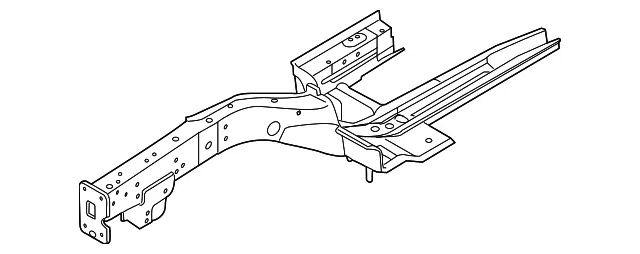 Rail Assembly - Passenger Side (RH) - Kia (64602-1D100)