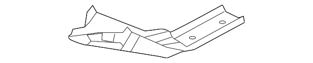 Rail Reinforced - Passenger Side (RH) - Kia (64664-D4000)