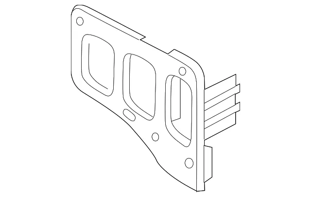 Front Mount Bracket - Passenger Side (RH) - Kia (64746-J5000)